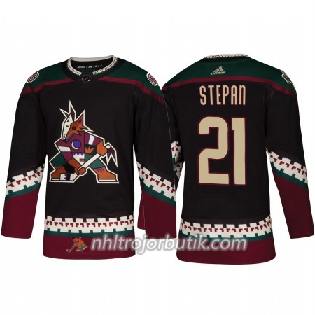 Män Ishockey Arizona Coyotes Tröja Derek Stepan 21 Alternate Adidas 2018-19 Authentic